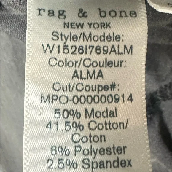 Rag & Bone cate Green Gray Skinny Jeans - Picture 3 of 4